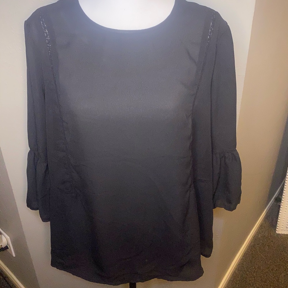 Black dress shirt